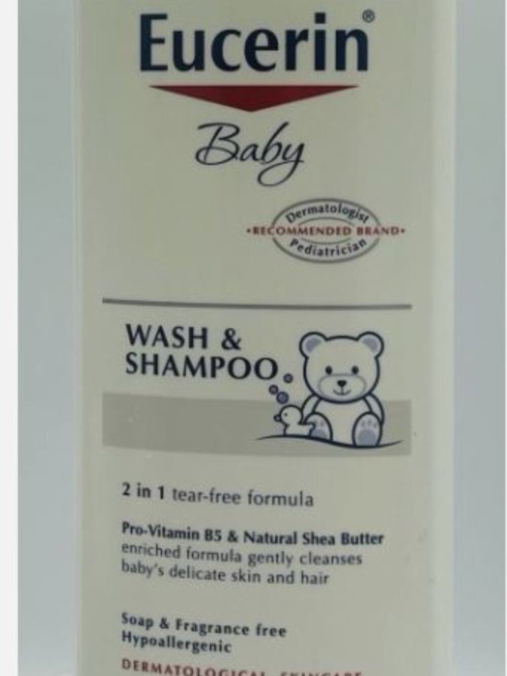 Eucerin Baby Wash & Shampoo 2-in-1 Delicate Sensitive Skin Tear-Free 13.5oz 400m